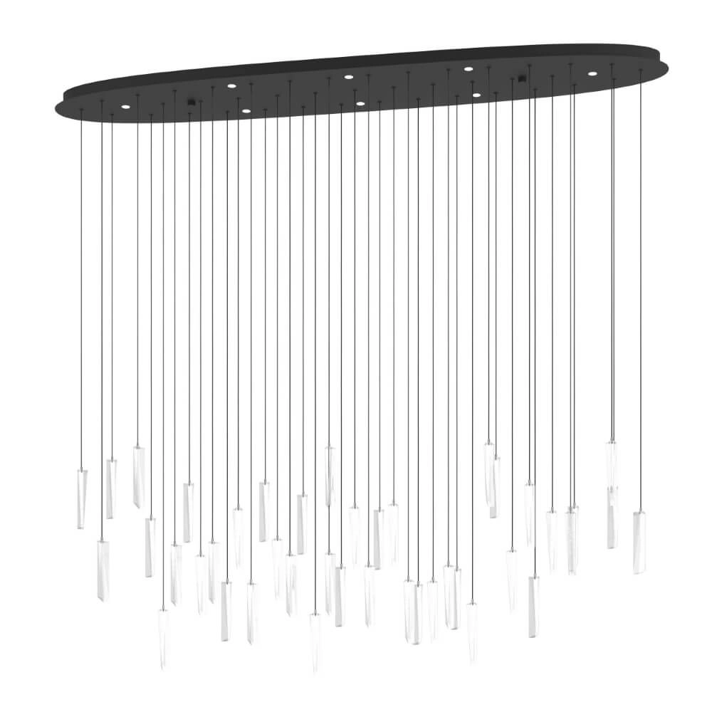 Große Hängelampe Sardenara schwarz 148cm Stars of Light 9008606270620