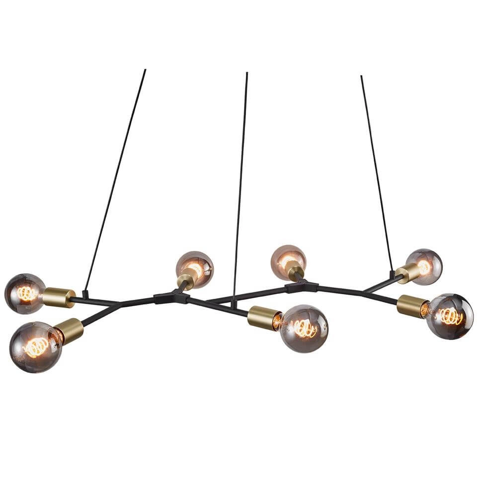 Design-Pendelleuchte Josefine schwarz länglich Nordlux 5704924001055