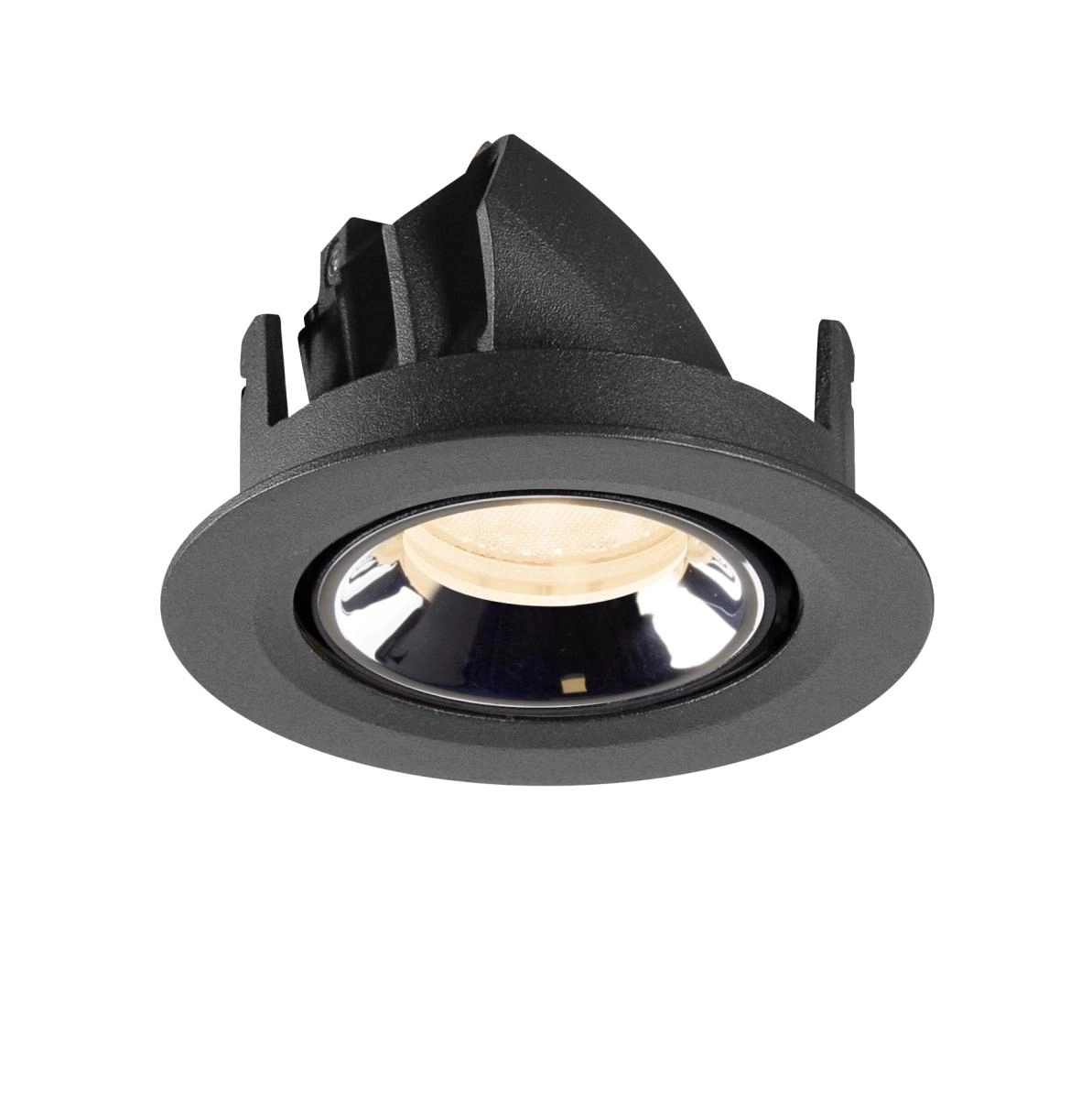 Einbau-Strahler Numinos Gimble XS Schwarz/Chrom 2700K - 40gr SLV 4024163307239