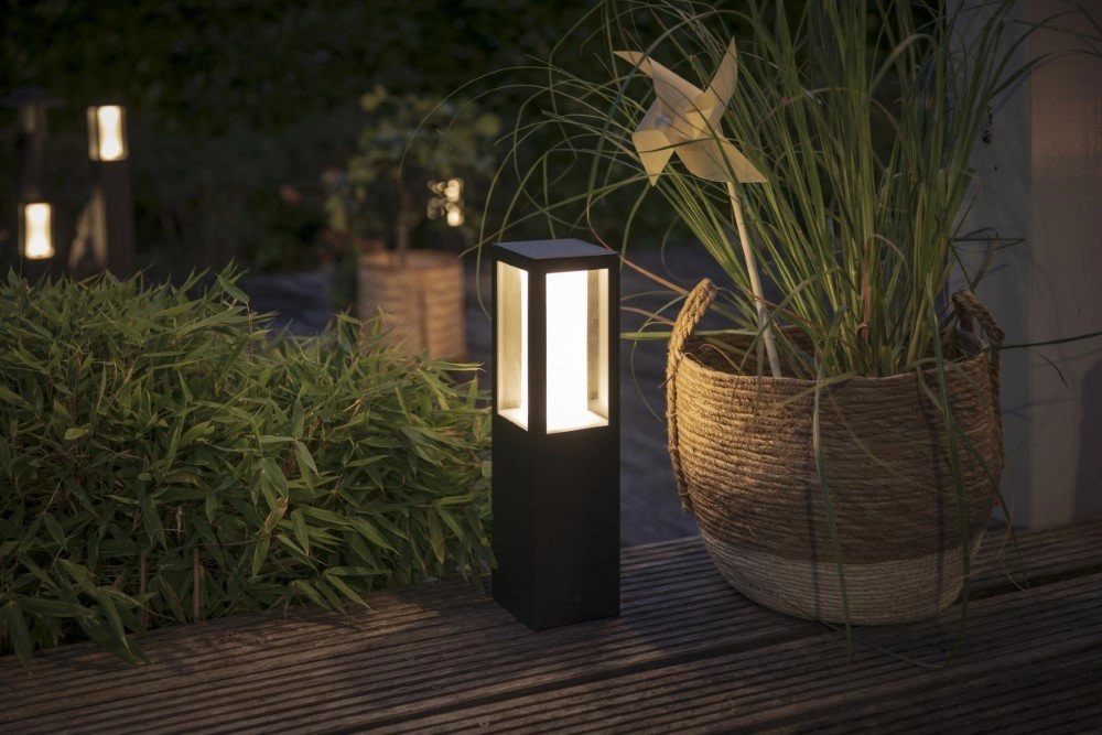 Sockel-Außenleuchte Hue Impress 40cm - 24 Volt - Schwarz Philips 8718696170526
