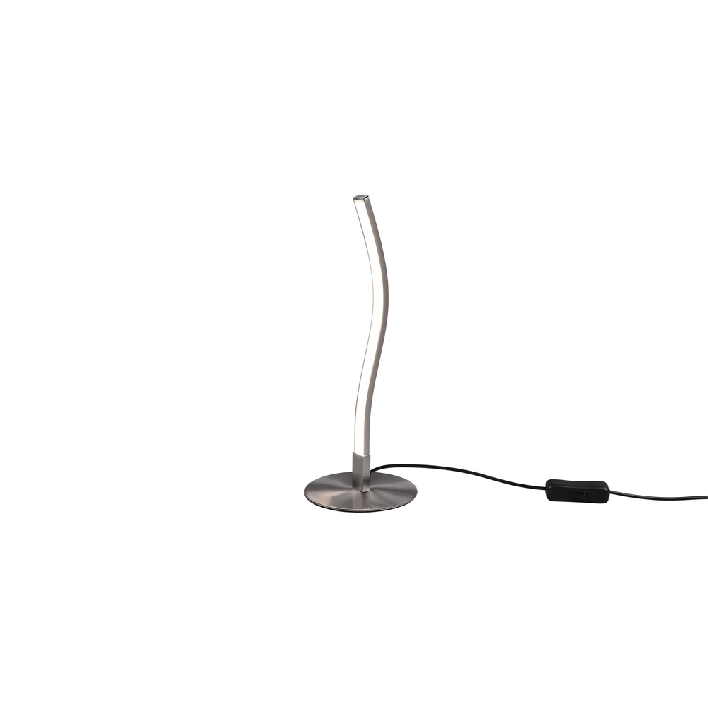 Tischlampe Snake II Nickel