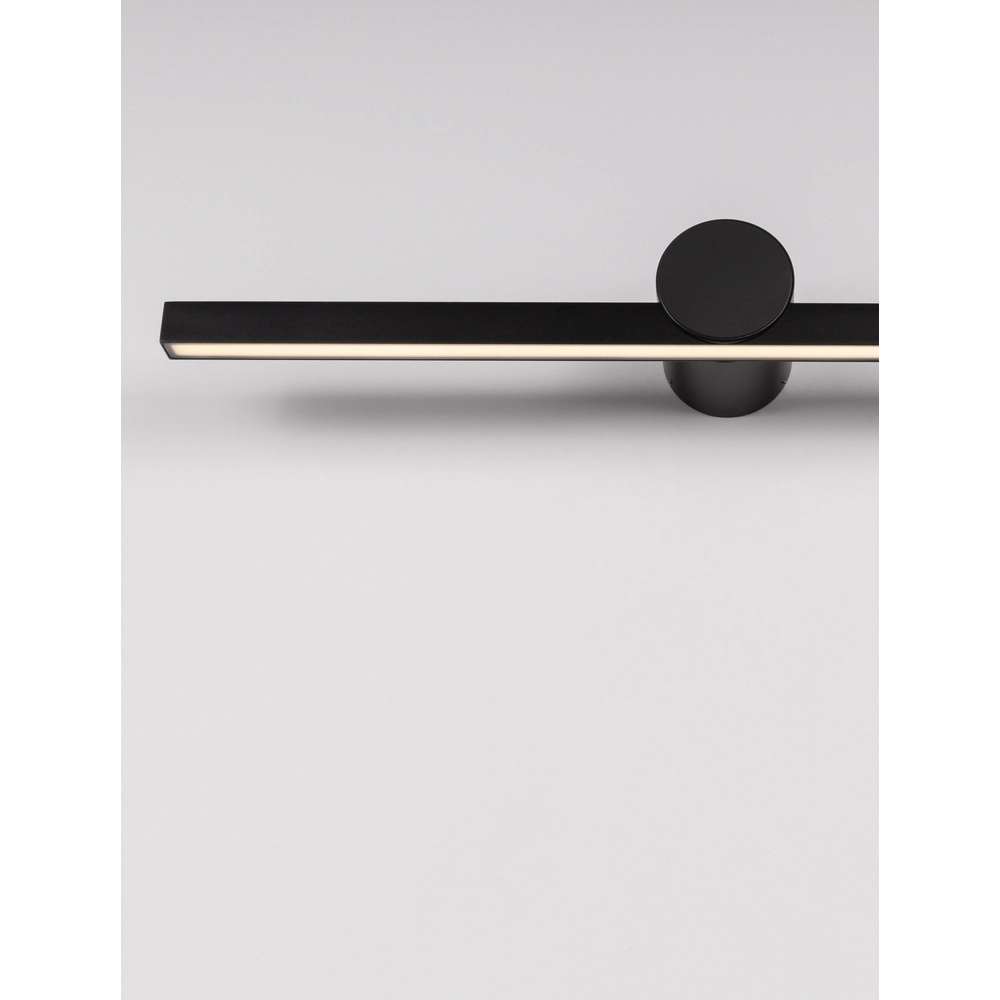Design-Wandleuchte Breggo schwarz 61cm Lyora 5212017447401