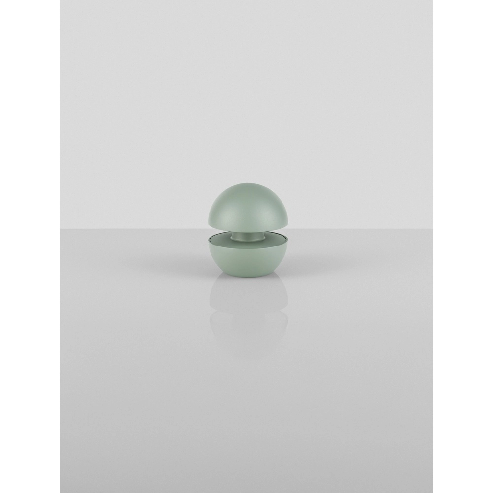Tischlampe Puk wiederaufladbar grün Lyora 5212017478542