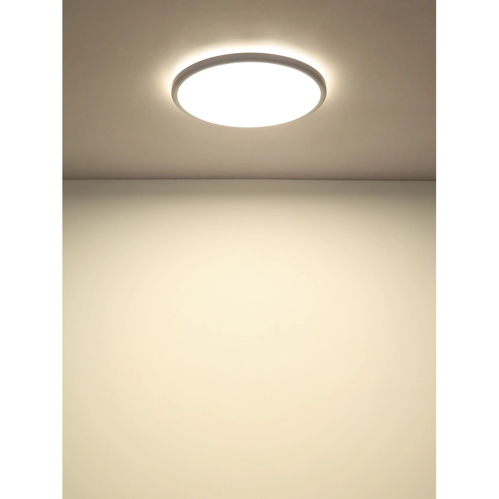 Deckenlicht Sapana Ø 29,4 cm weiß Globo 9007371414406
