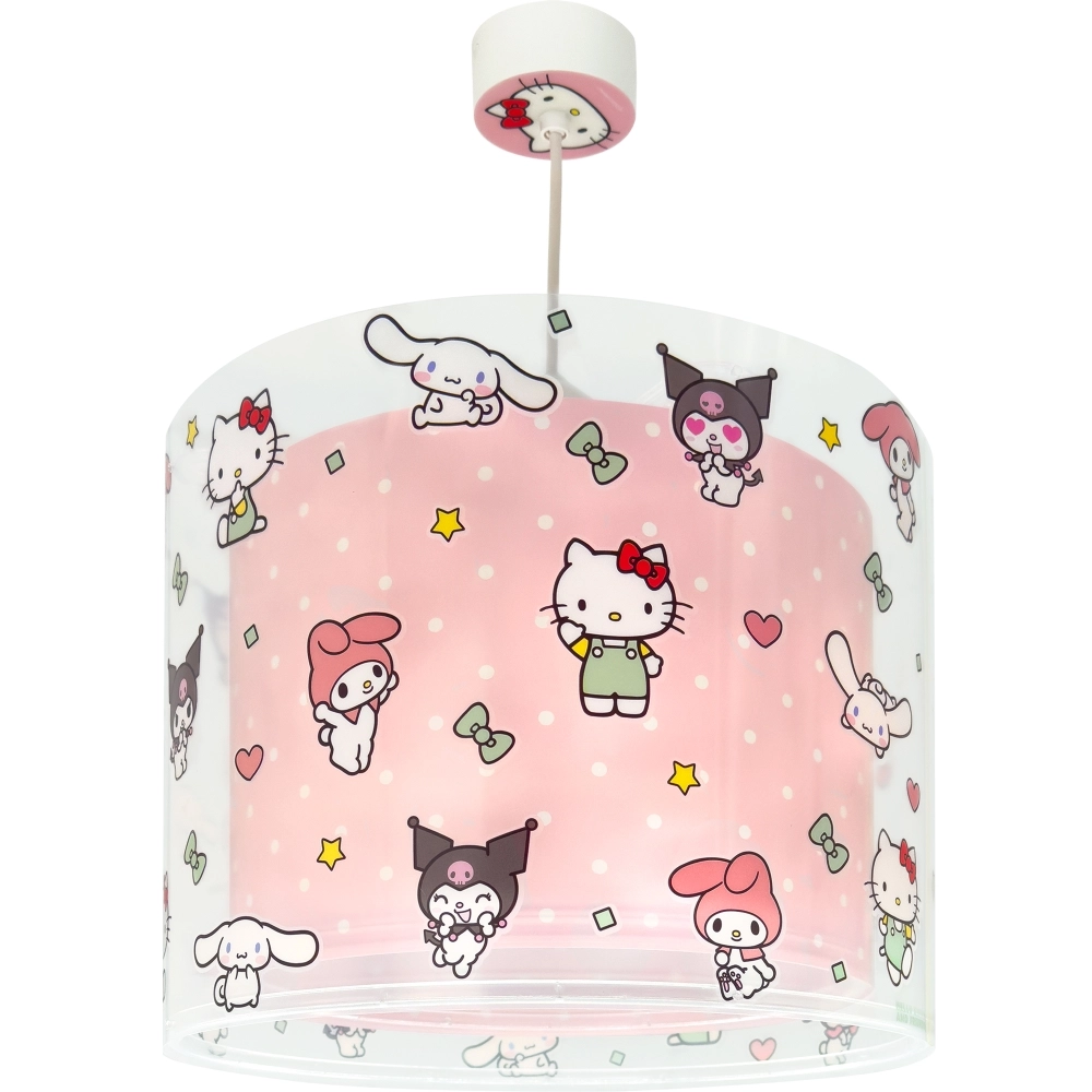 Pendelleuchte Hello Kitty & Friends rosa