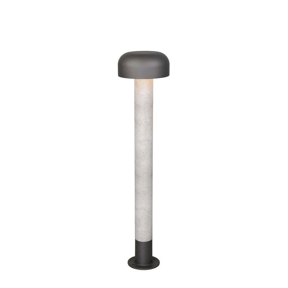 Design-Gartenleuchte Fraser grau 84,5cm