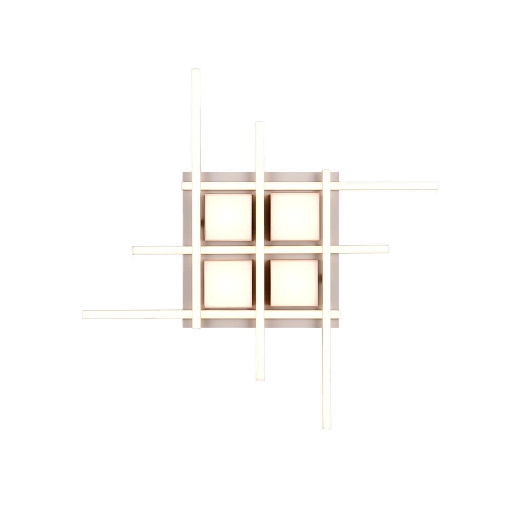 Design-Deckenleuchte Roger kaffeebraun Trio 4017807640113
