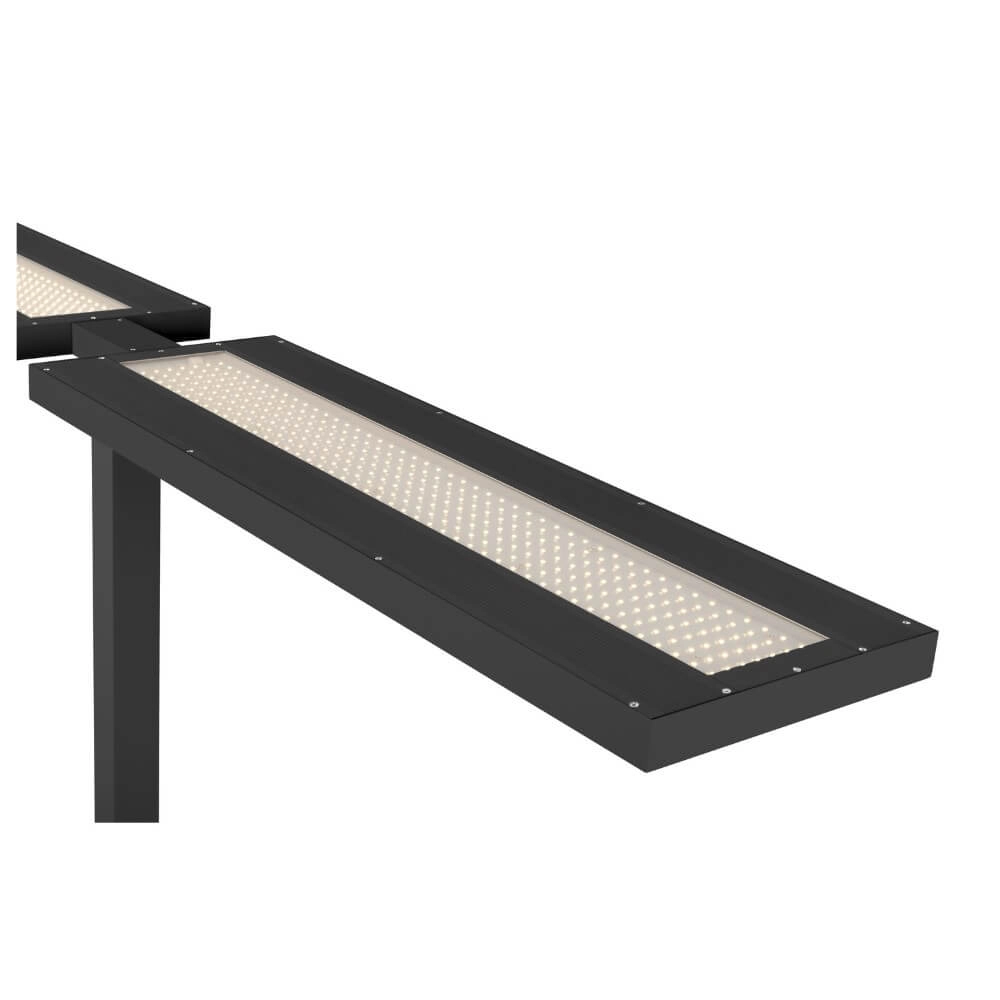 LED-Büro-Stehleuchte Worklight Pro schwarz - doppelt SLV 4024163277976
