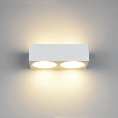 Design-Wandlampe Mattone Putz – weiß Trio 4017807692396