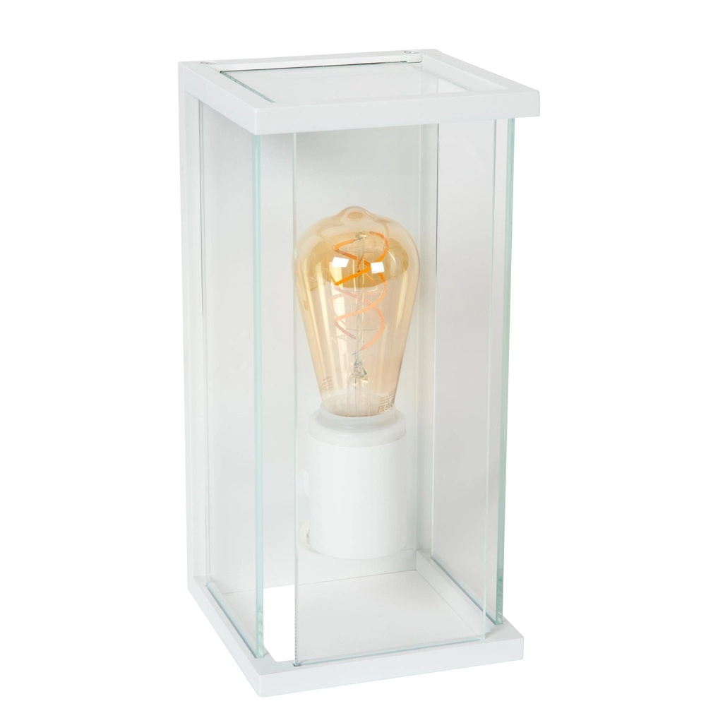 Elegante Wandlampe Claire mit Sensor weiß