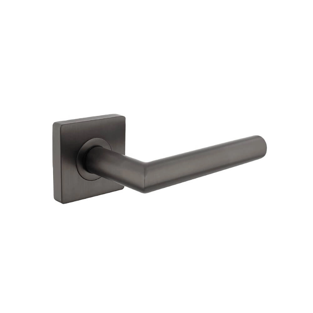 Türklinke Bastian Quadratische Rosette anthrazit Intersteel 8714186569085