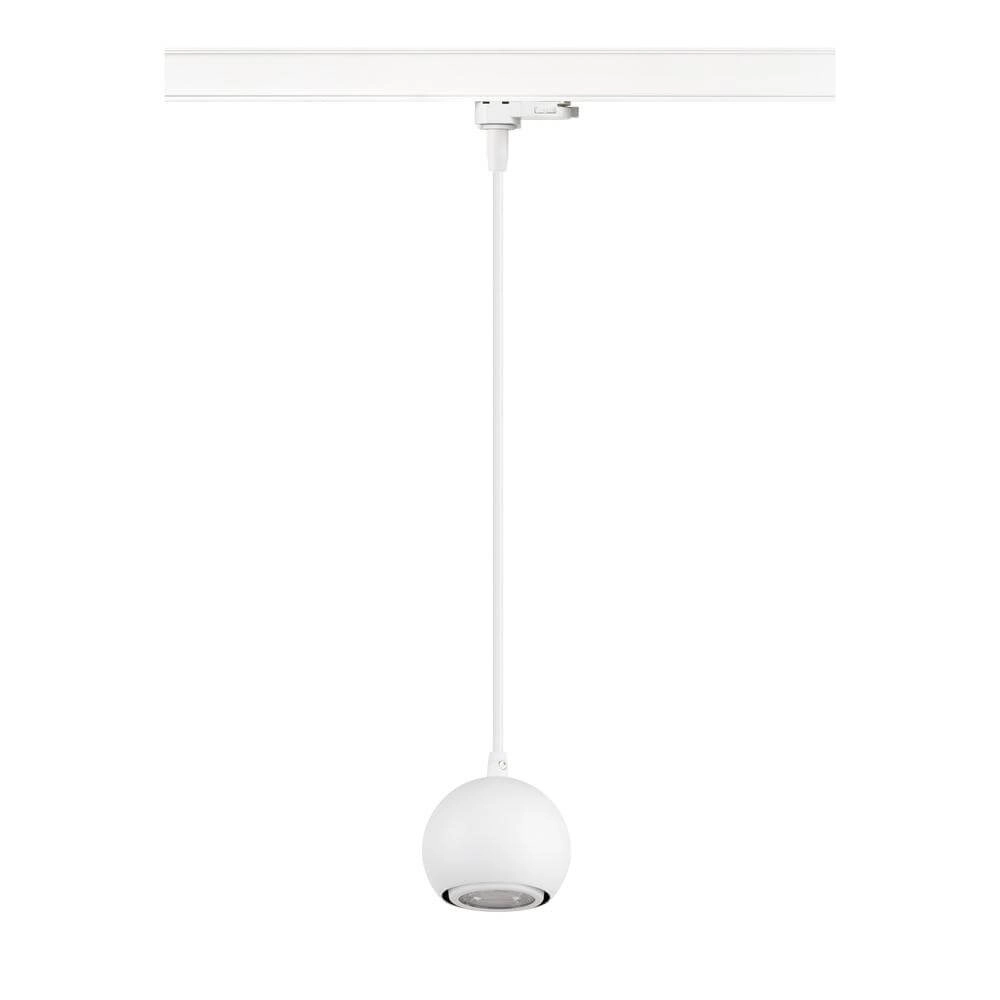 Pendelleuchte für Schiene Light Eye 90 weiß 3-phasig Ø 9cm SLV 4024163295550