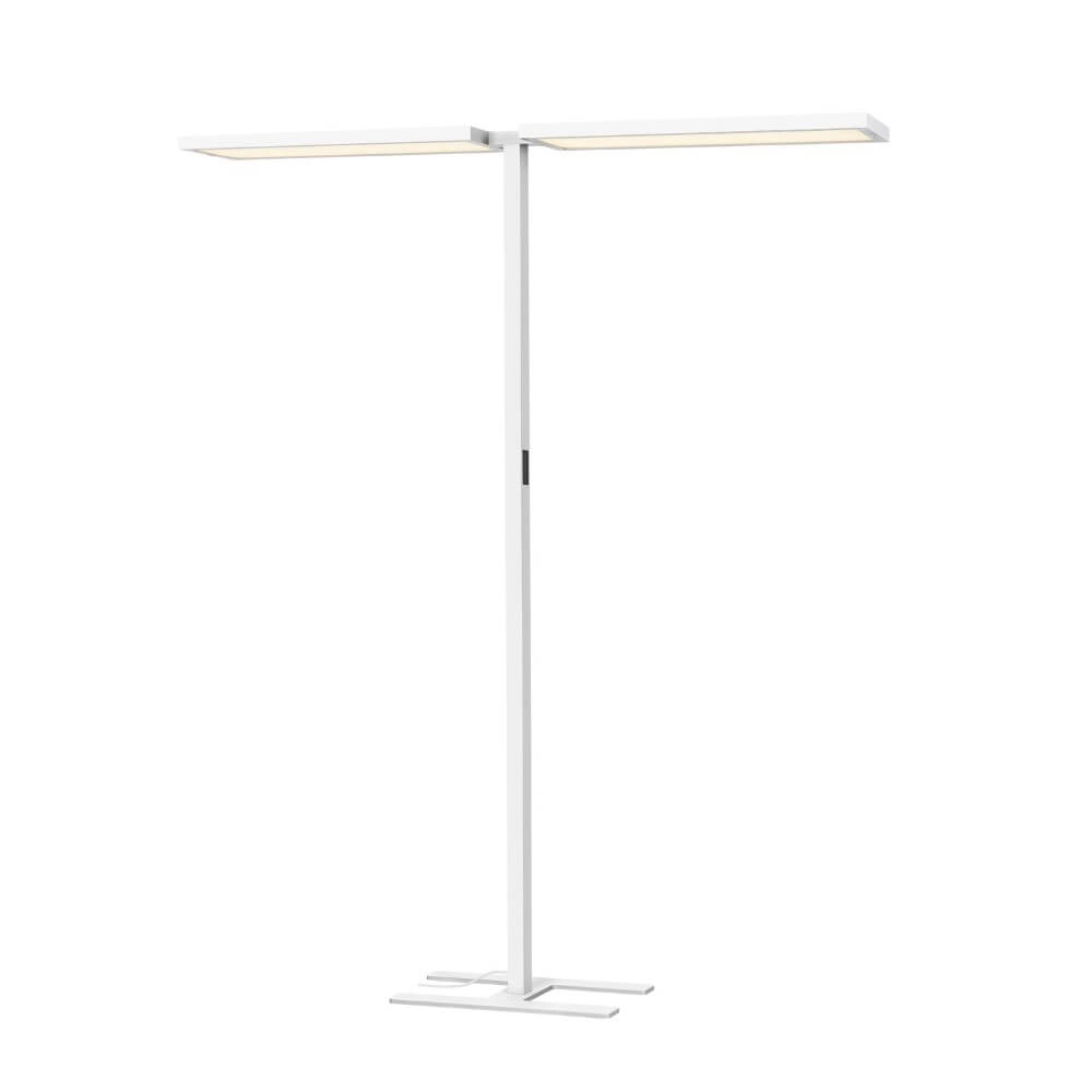 LED-Büro-Stehleuchte Worklight Pro weiß - doppelt SLV 4024163277969
