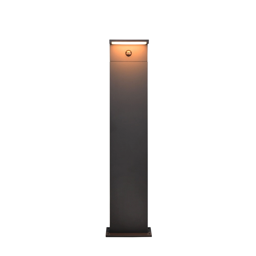 Moderne Gartenlampe Ravi Anthrazit mit Sensor 100 cm Trio 4017807686937