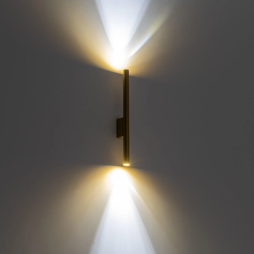Schmale Wandleuchte Laser Wall Gold Lyora 5903139105620