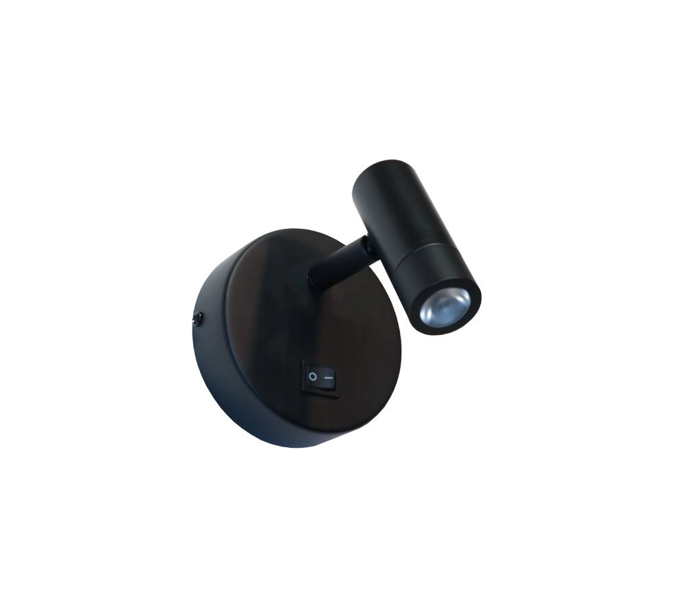 LED Wandleuchte Simply schwarz
