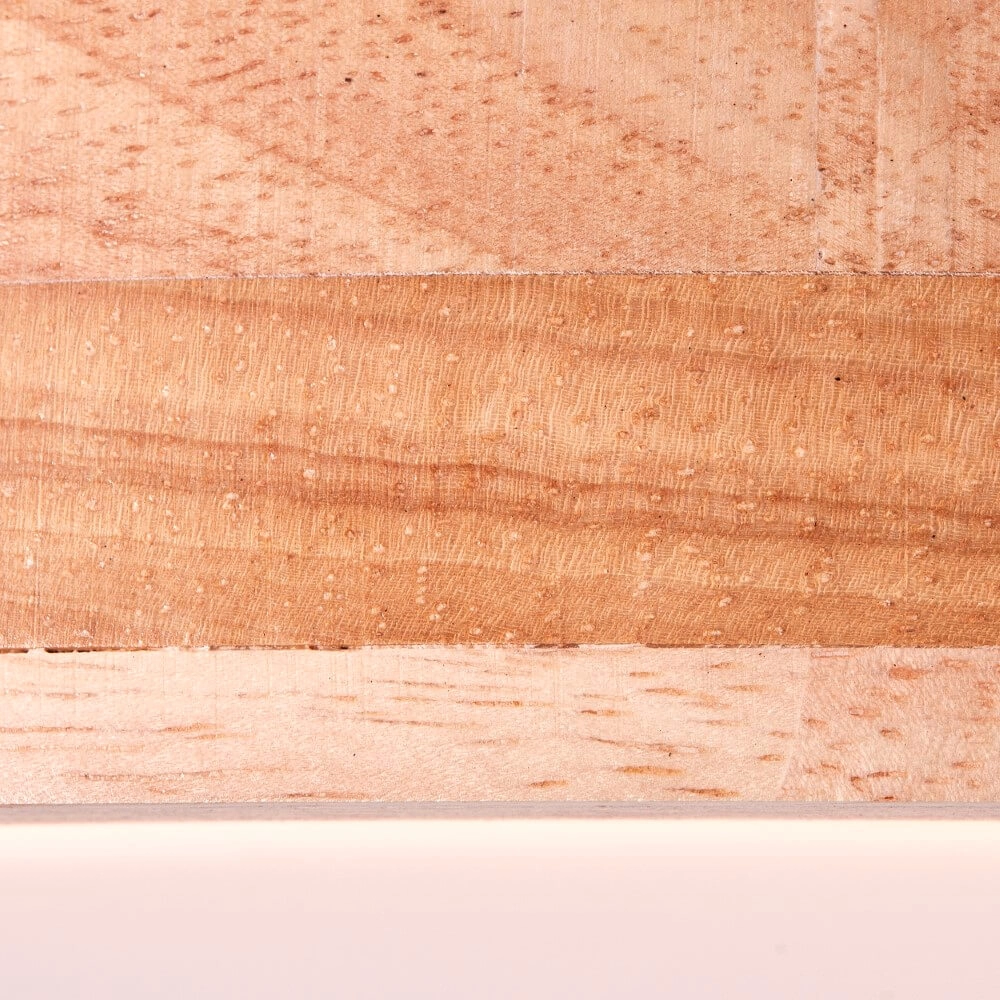 Deckenleuchte aus Holz Slimline Ø 34,5cm Brilliant 4004353426575