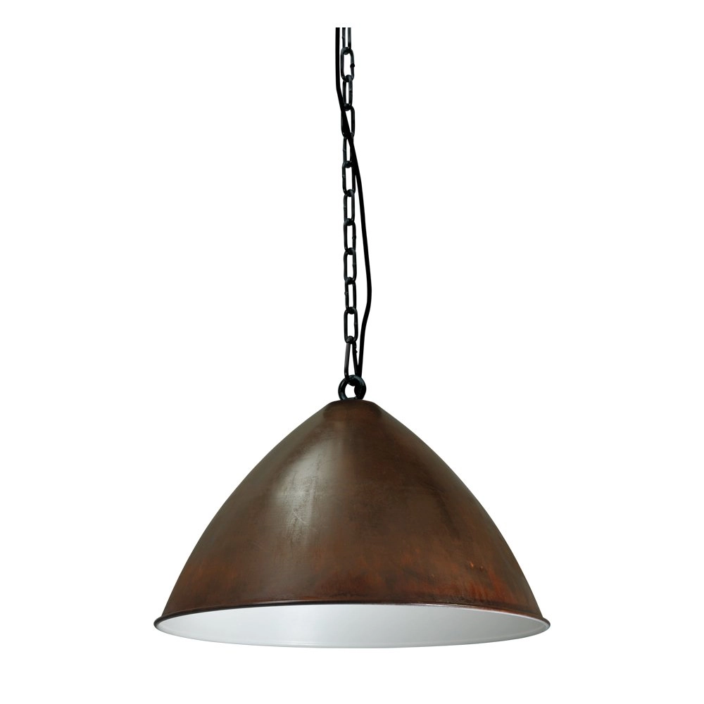 Pendelleuchte Industria 52 Rost -Brown