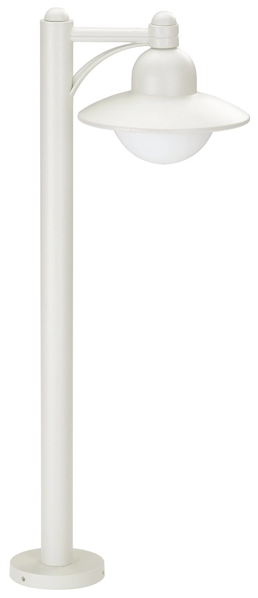 Gartenweglampe Mauty 90 cm - weiß