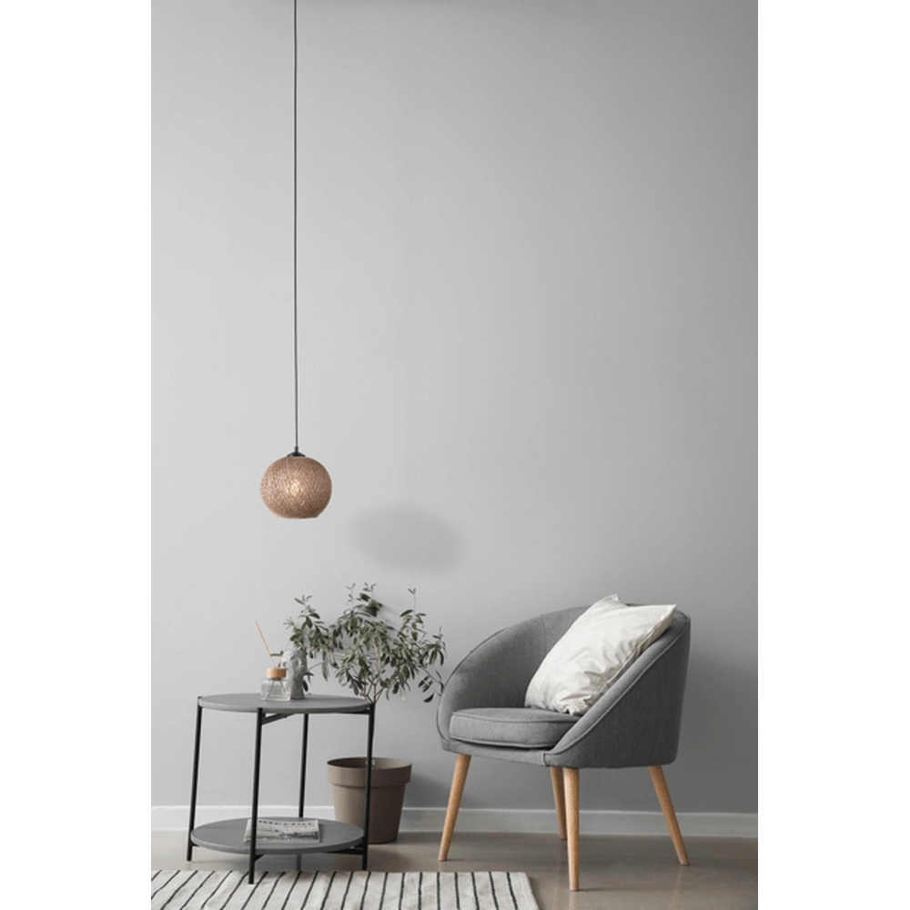 Pendellampe Corda Rattan Ø 20cm Masterlight 8718121340302
