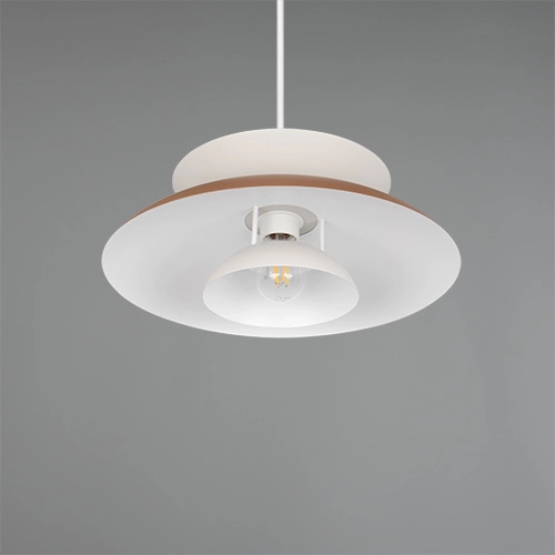 Pendellampendesign Amarila mokkabraun Ø 40 cm Trio 4017807682779