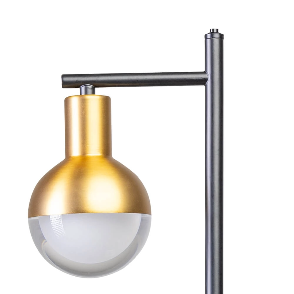 Stehlampe Drop schwarz mit gold ETH 8720195306528