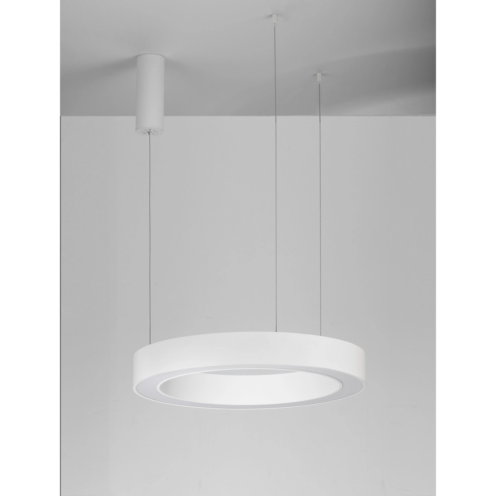 Pendelleuchte Morbido weiß Ø 60cm Lyora 5212017438638