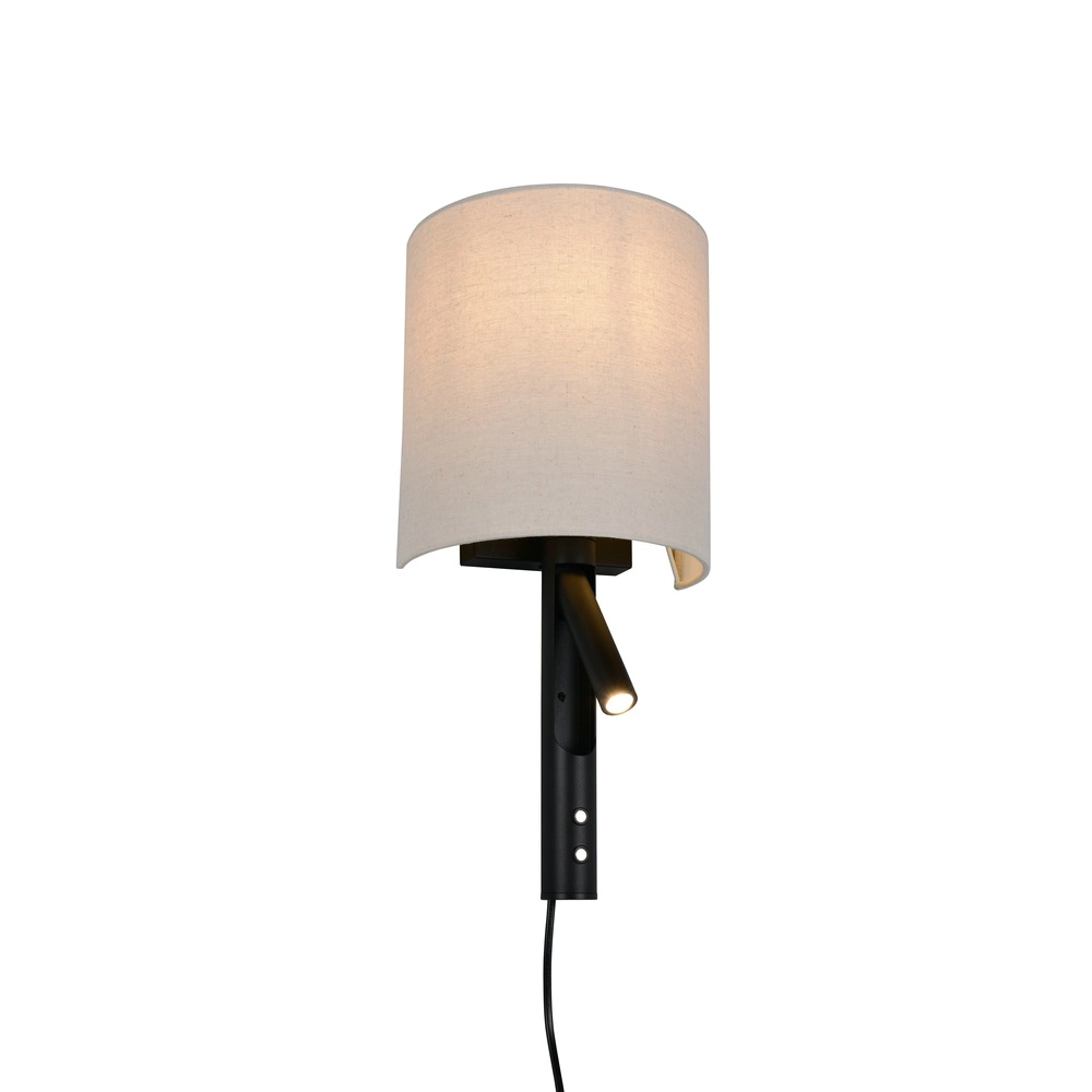 Wandlampe Mavia Schwarz