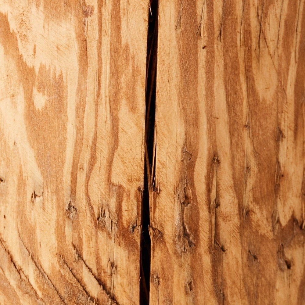 Tischlampe aus Holz Trabo 10cm Holz braun Brilliant 4004353393495