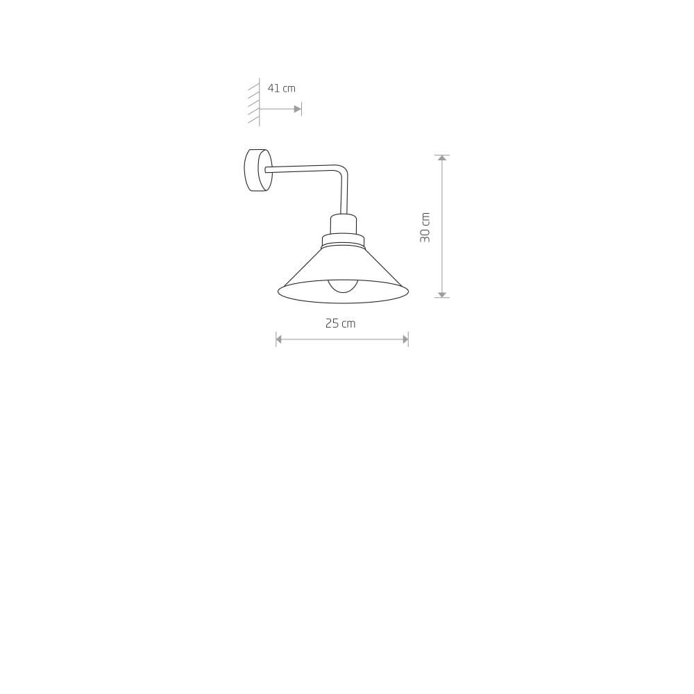 Ländliche Wandlampe Craft Lyora 5903139915199