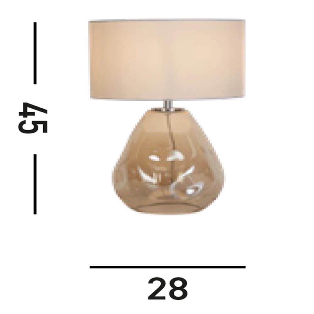 Tischlampe Devon mit Kapuze Searchlight 5053423273280