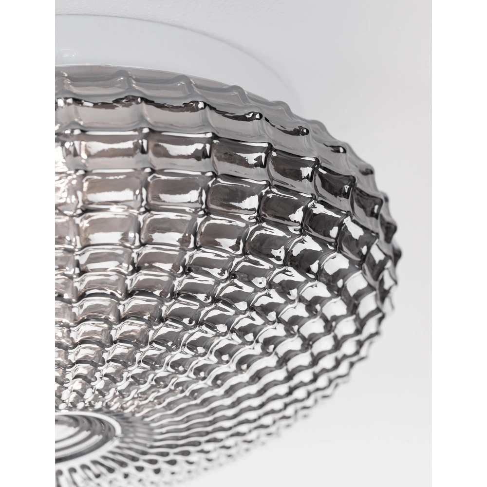 Deckenlampe Clam Rauchglas Lyora 5212017419446