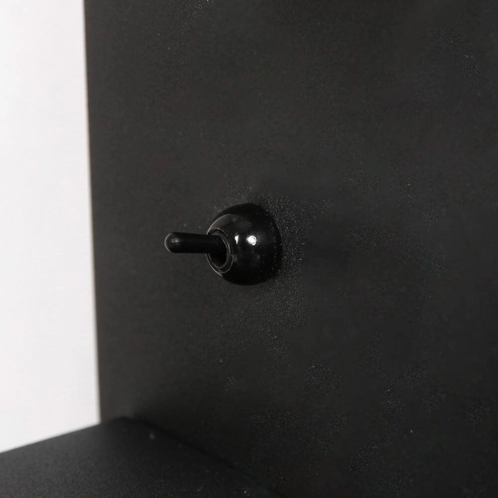 Nachttischlampe schwarz Upround mit Ladegerät und USB Steinhauer 8712746170467