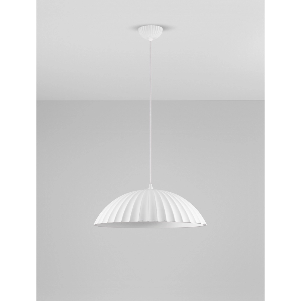 Pendelleuchte Ammos weiß Ø 50cm Lyora 5212017469021