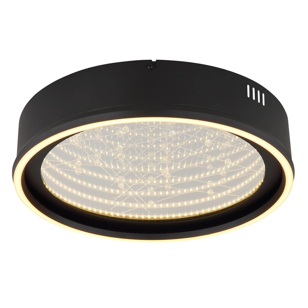 Deckenlampe Mirrora schwarz Ø 40 cm Globo 9007371578849