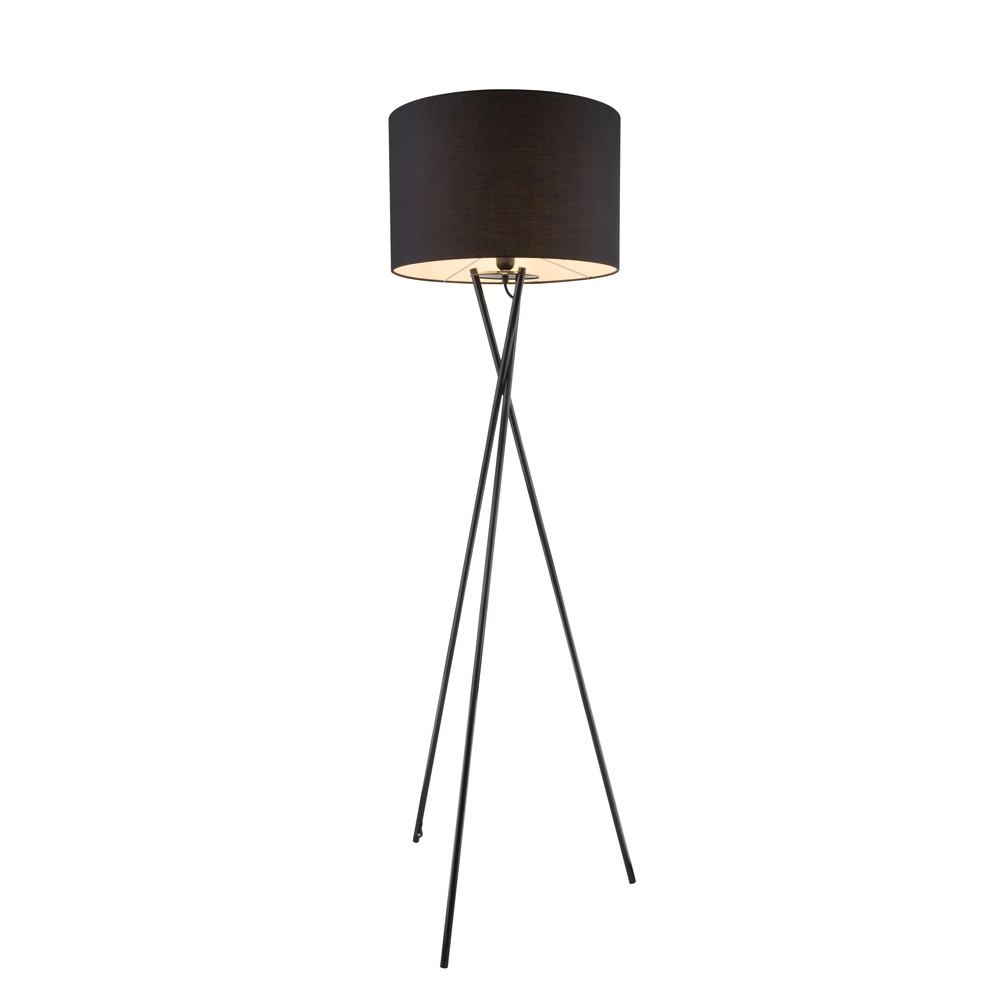 Stativ-Bodenlampe Gustav Schwarz