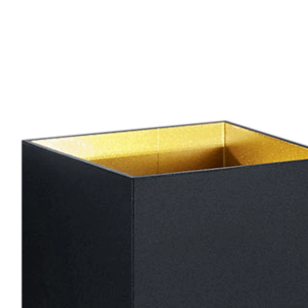 LED-Wandstrahler Louis Hoch - schwarz mit gold Trio 4017807371789