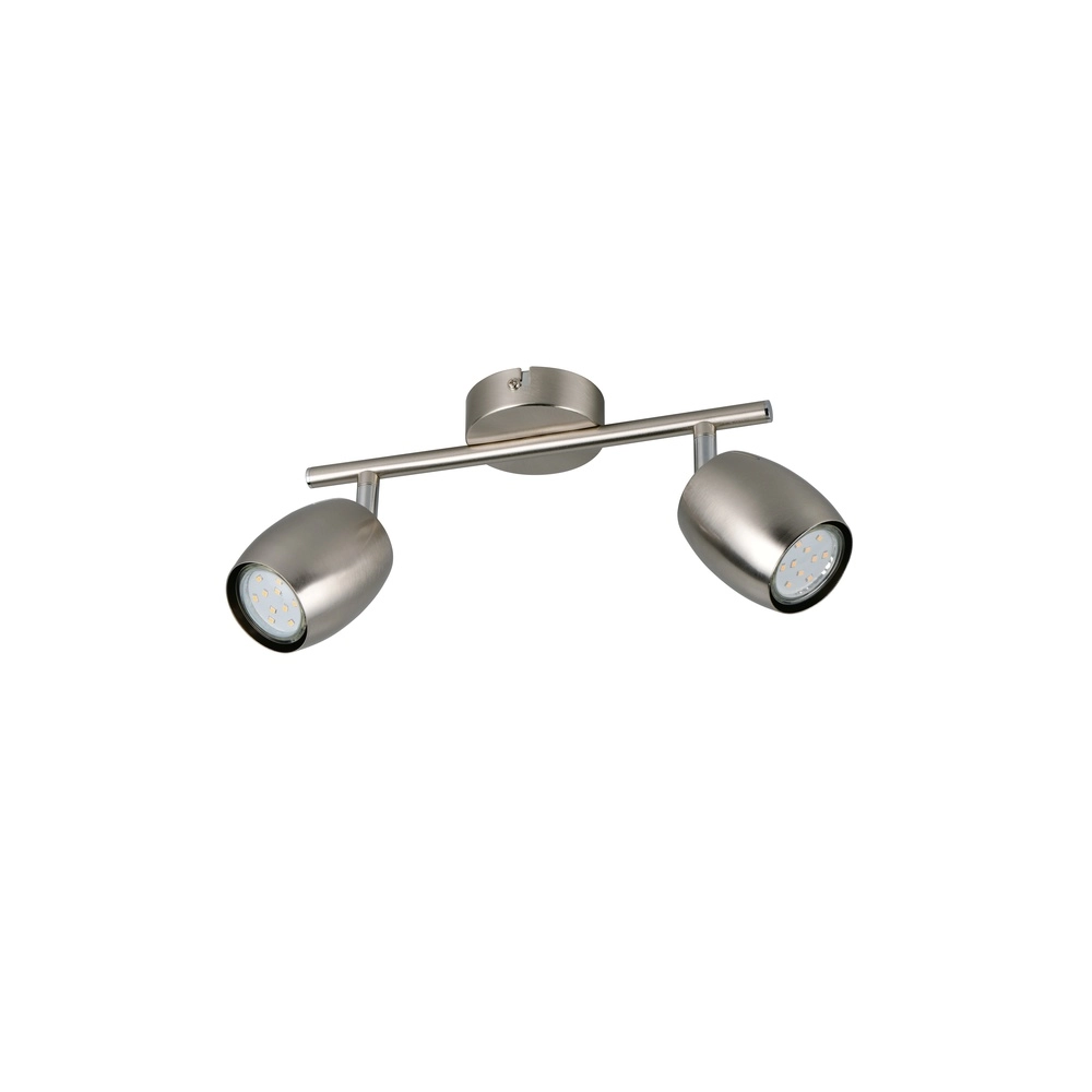 Deckenlampe Nancy 2-helles Nickel Trio 4017807656688