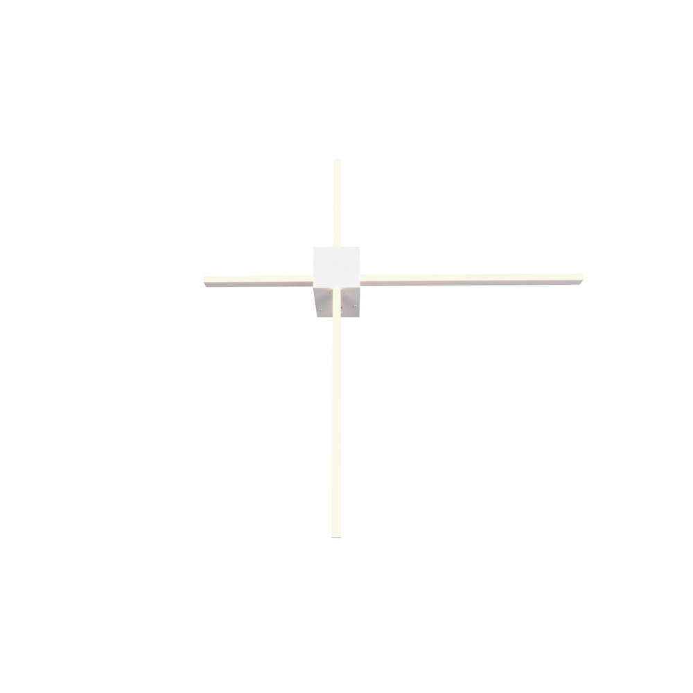 Moderne Wandlampe Cassino weiß 67,5 cm Trio 4017807683240
