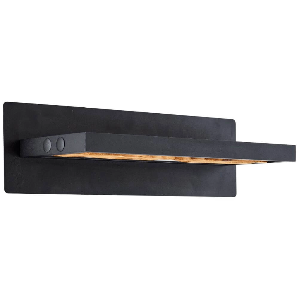 LED-Nachttischlampe Chaumont mit Holz Brilliant 4004353411779