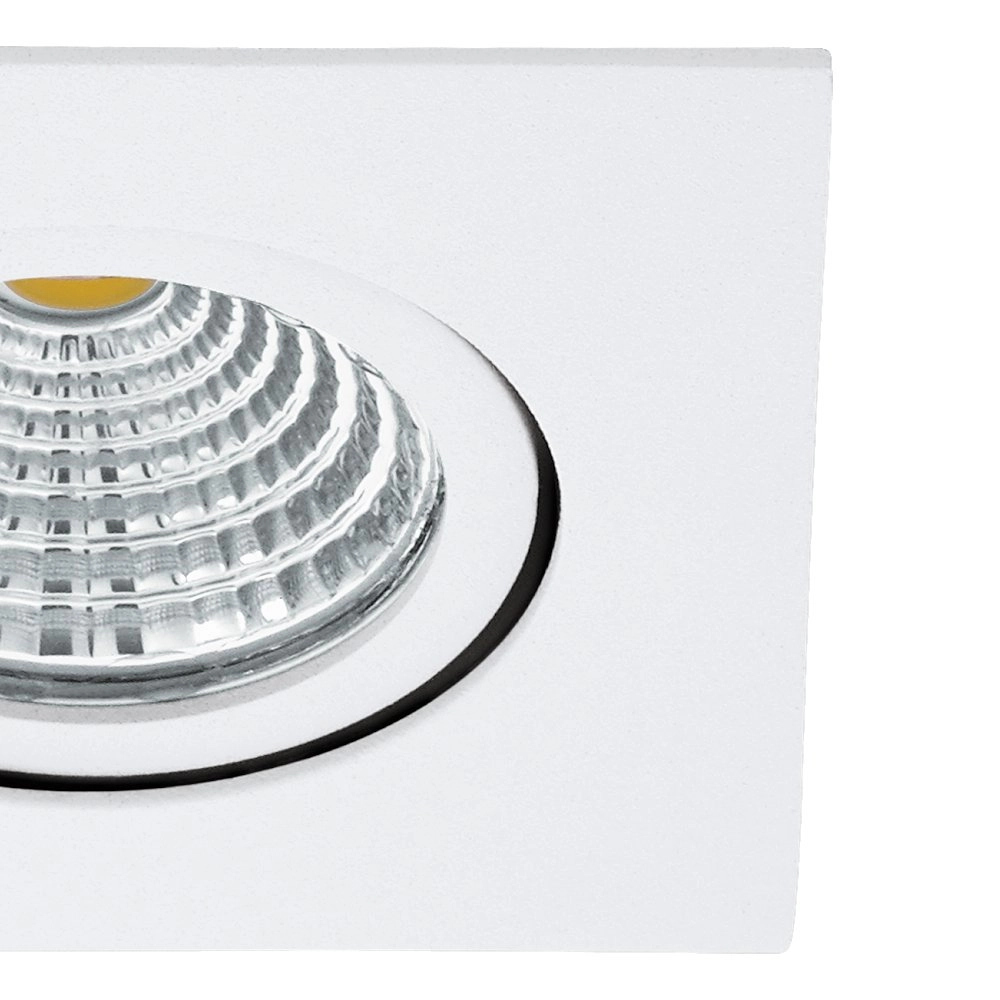 Einstellbarer LED-Spot Saliceto Quadrat - 6W - 4000k weiß Eglo 9002759983062