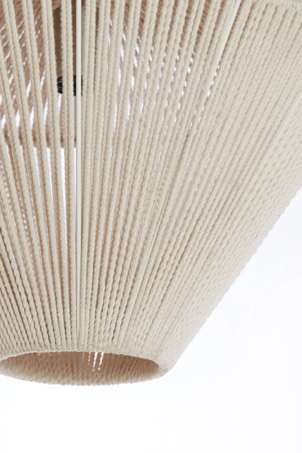 Pendelleuchte japandi Felida Ø 42cm creme Light & Living 8717807694340