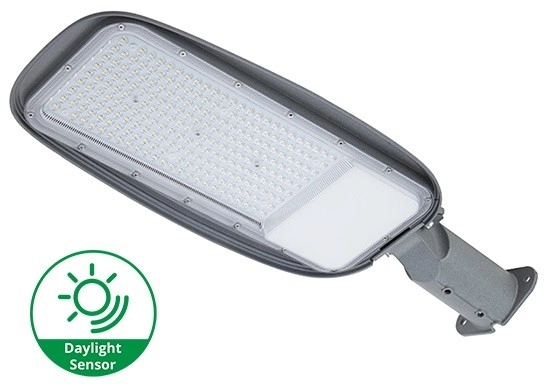 Straßenlaterne Stratos 50W - 4000K - 6000 Lumen - Dämmerungssensor Lyora 8720999808235