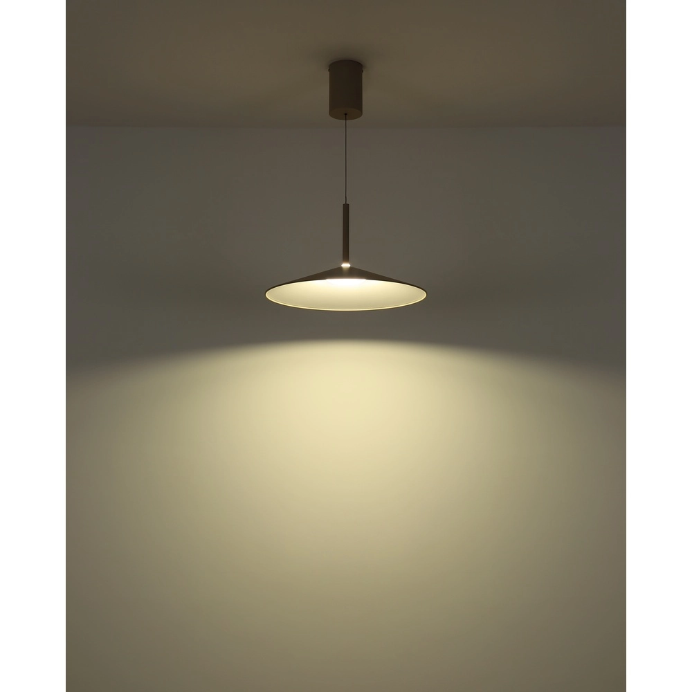 Design-Pendelleuchte Lampone sandbraun Globo 9007371569366