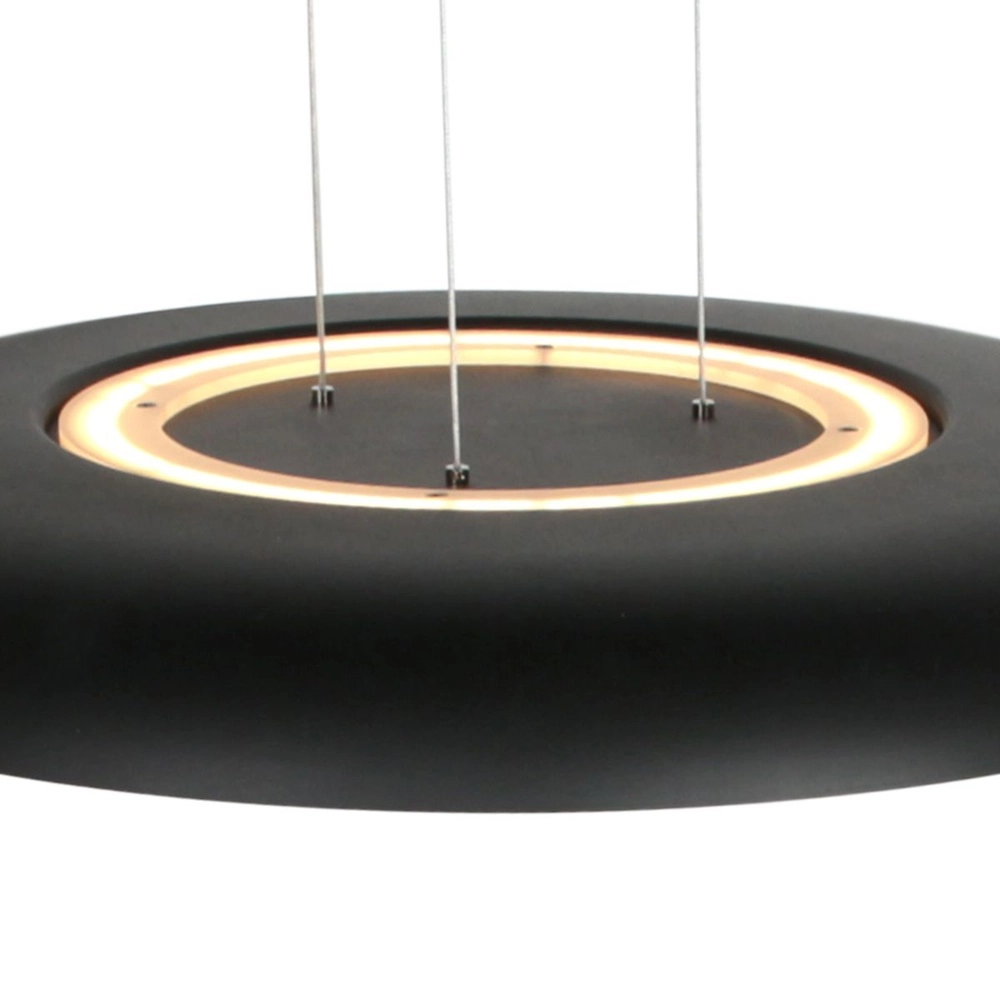 Pendelleuchte Golden Veil schwarz Ø 60cm Steinhauer 8712746180305
