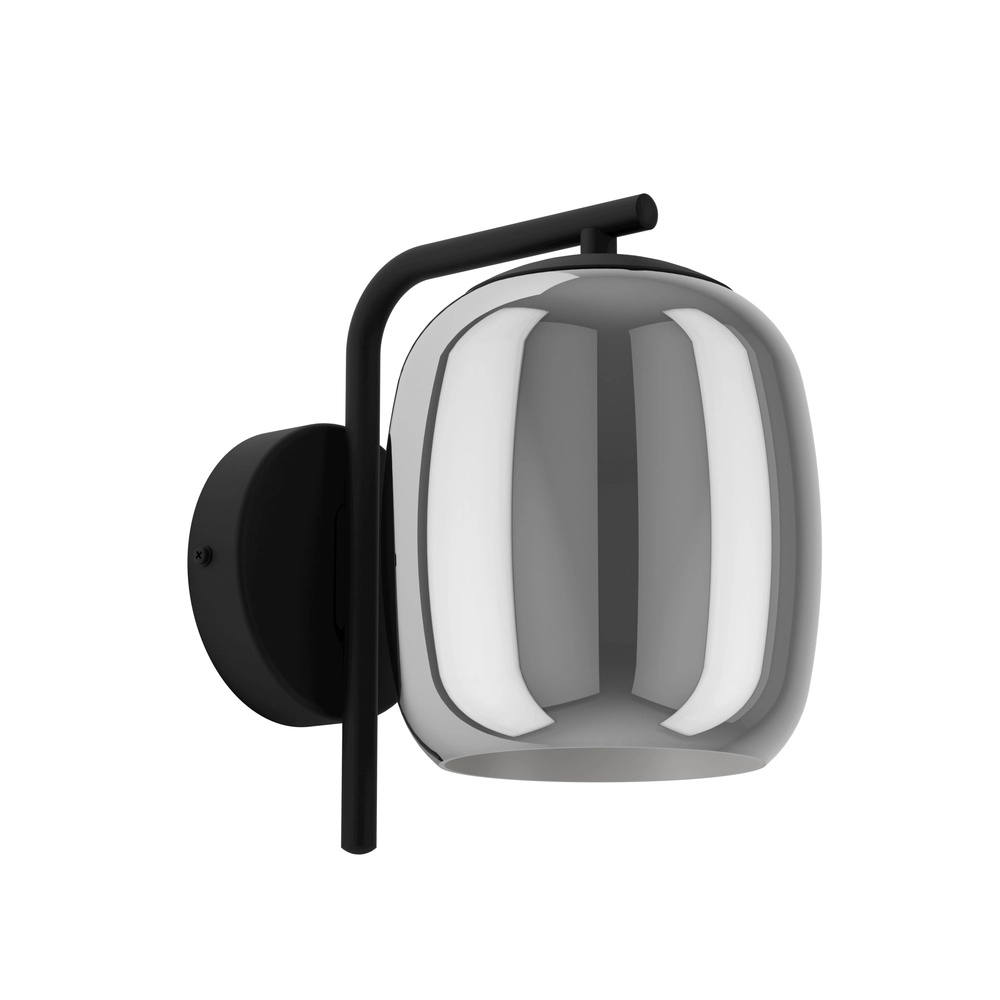 Elegante Wandlampe Ciampino Ø 15 cm – mit Rauchglas Eglo 9008606332809