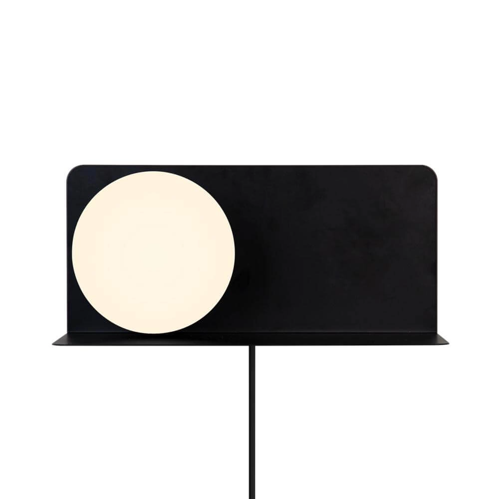 Wandleuchte mit Kugel Lilibeth schwarz Nordlux 5704924016028