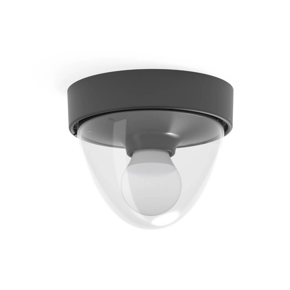 Schwarze Deckenlampe Nook für draußen