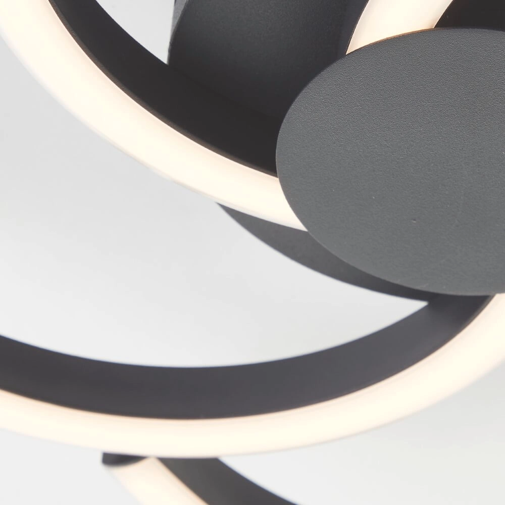 Designer-Deckenleuchte Fico Schwarz Brilliant 4004353441226