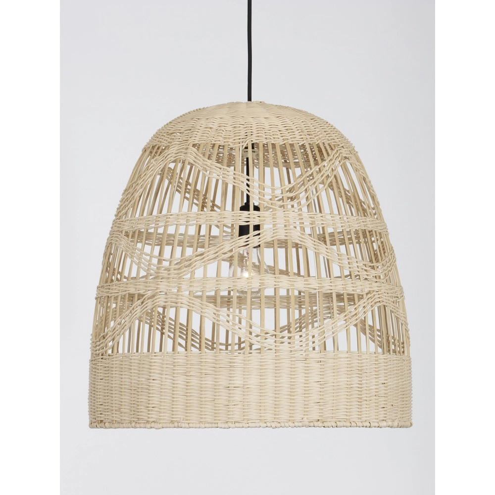 Rattan Pendelleuchte Marlo Ø 46cm Lyora 5212017438836